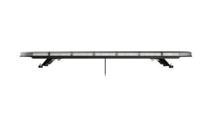 Slimline Led Clear Lens Black Top Apex Amber Strobe Flashing Recovery LightBar 1200mm Roof Bar Daltec D-LIG-00070