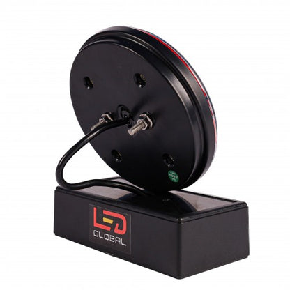 back view of LED Burger Combination Hamburger Tail Light with Dynamic Indicator Stop, Tail, Fog, Reverse, Reflector  ECE and EMC Approved LED Global LG527