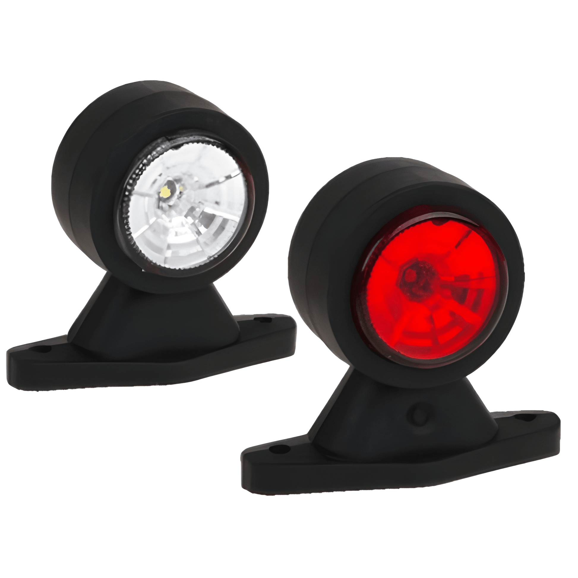 led straight stalk marker lights on a white background