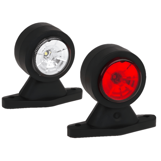 led straight stalk marker lights on a white background