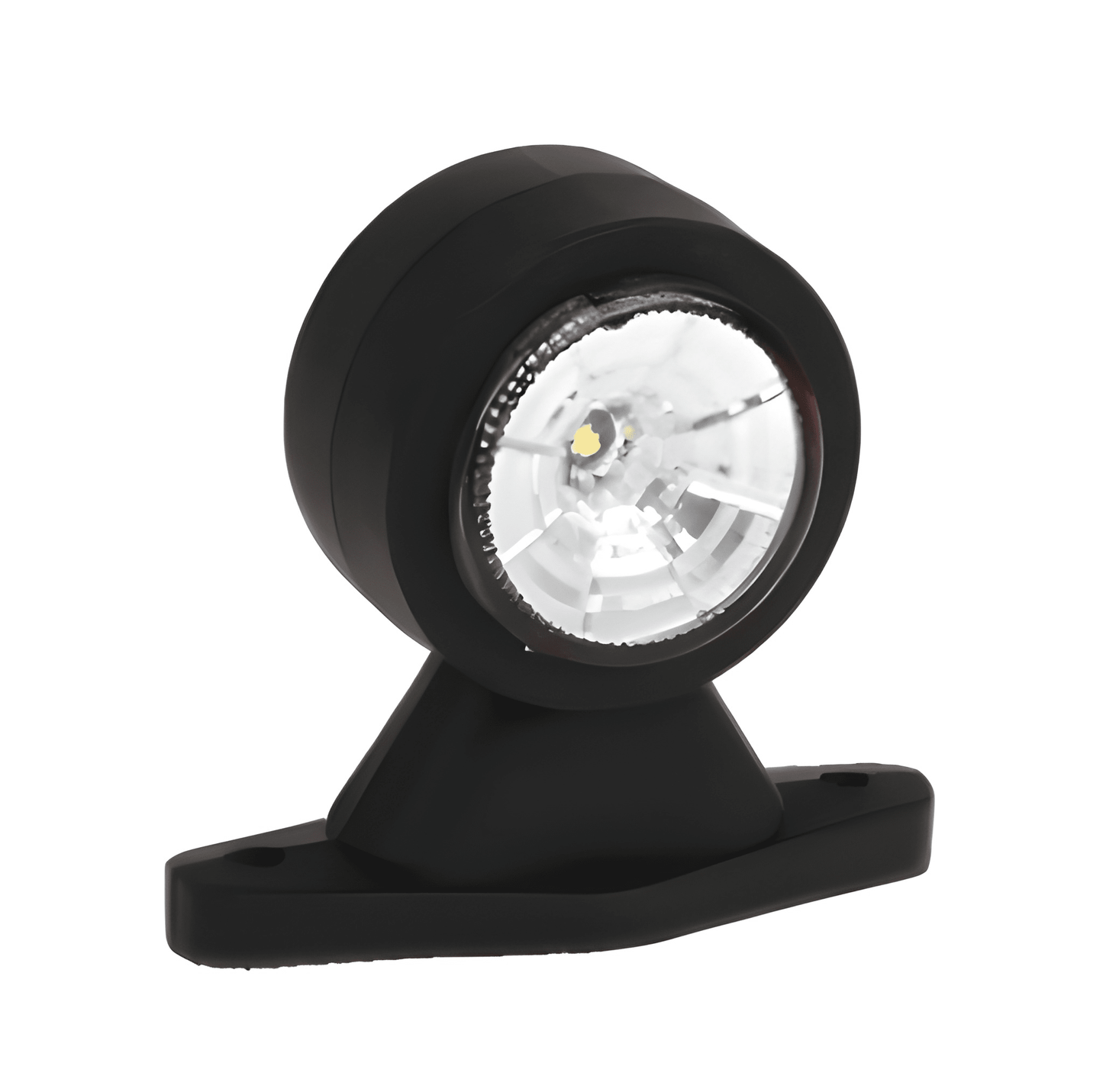 led straight stalk marker lights on a white background showing the white light side