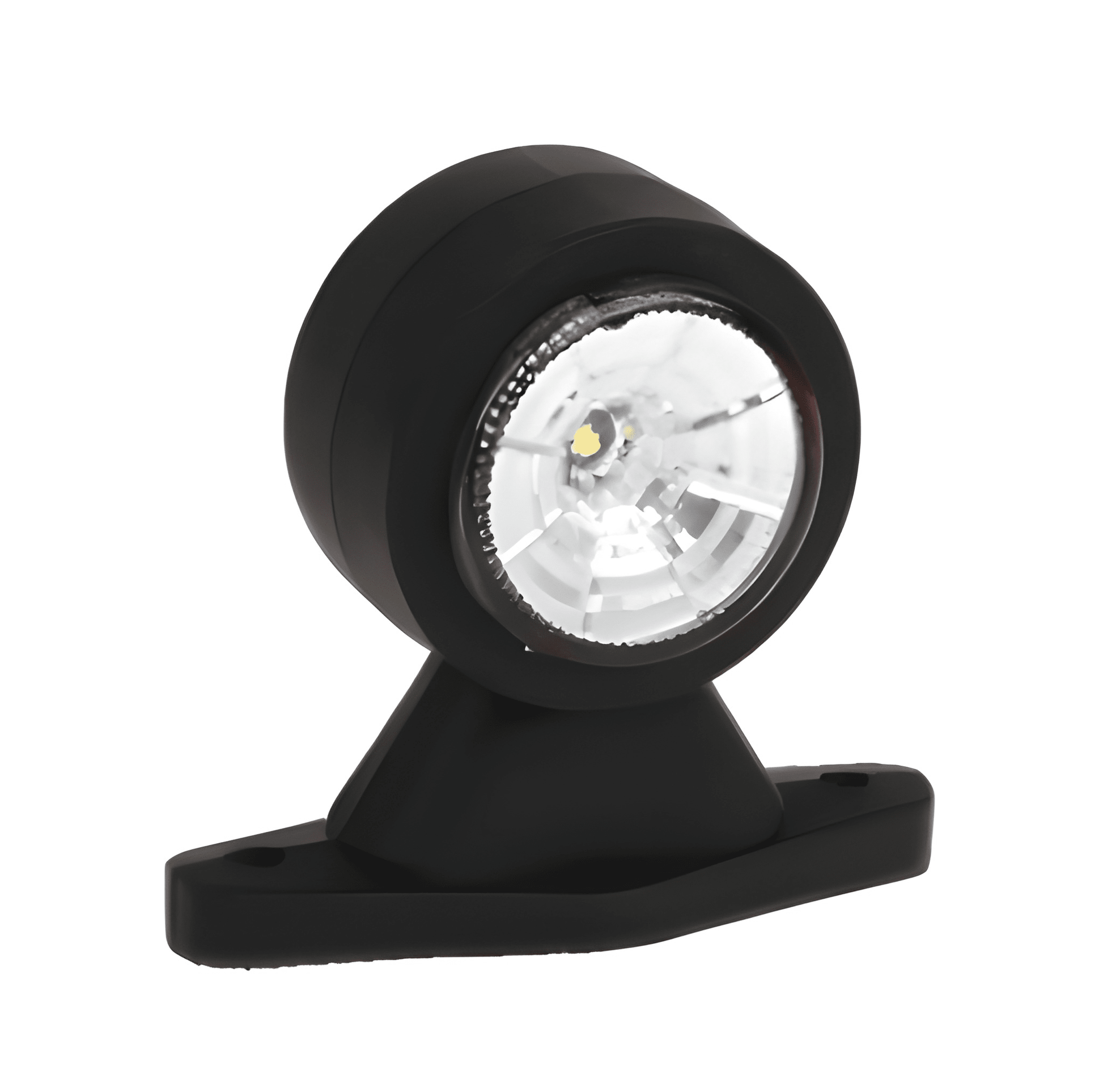 led straight stalk marker lights on a white background showing the white light side