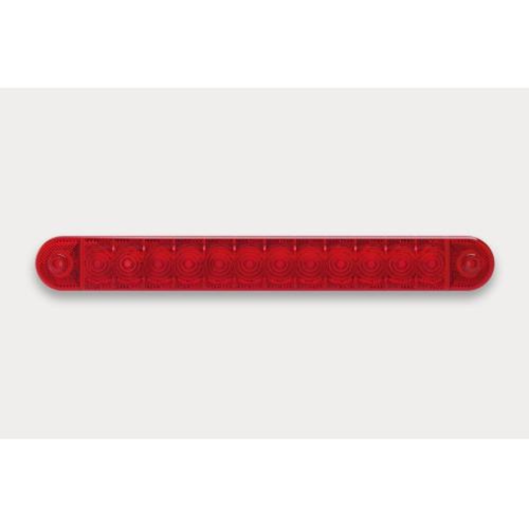 12V 36V LED Red Strip Marker Light 120 Lumens IP67 LED Global LG182