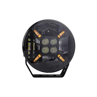 1 x60 Watt 7 LED Driving Light with Dual Colour Position Light 12v 24v LED GLOBAL LG876