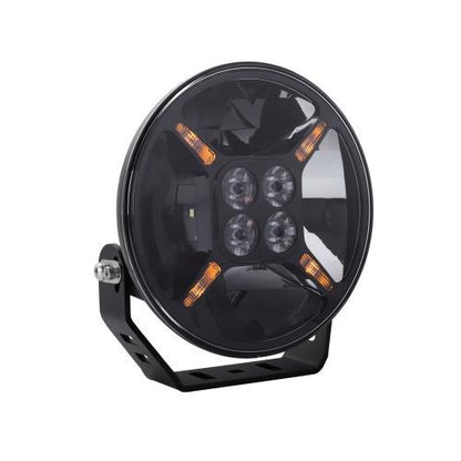 1 x60 Watt 7 LED Driving Light with Dual Colour Position Light 12v 24v LED GLOBAL LG876