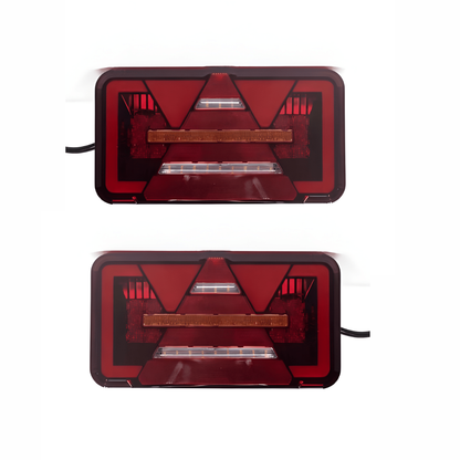 LH+RH Pair LED Combination Tail Light Dynamic Indicator IP67 Rating LED Global LG518 + LG519