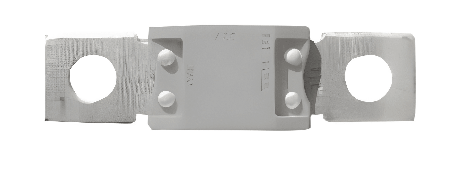 Bolt Down Mega Fuse From Daltec white 300amp