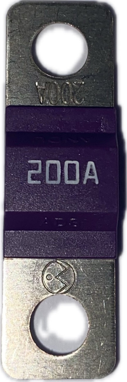 200 Amp Midi Strip Fuse Bolt Down 12V 24V 32V Purple M5 Daltec MIDF-200A