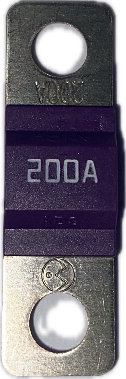 200 Amp Midi Strip Fuse Bolt Down 12V 24V 32V Purple M5 Daltec MIDF-200A