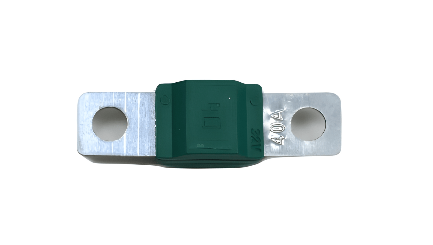 Midi Fuse 40 Amp Littelfuse Bolt Down green M5 12V 24V 32V DALTEC MIDF-40A - Mid-Ulster Rotating Electrics Ltd