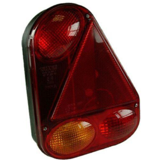 Rear Trailer Lamp Combo Caravan Right Hand 12V 4 + 5 Pin Radex Maypole MP7709BR