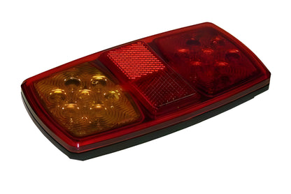 Maypole MP8685B 12V LED rear trailer lamp showing wiring harness and mounting studs