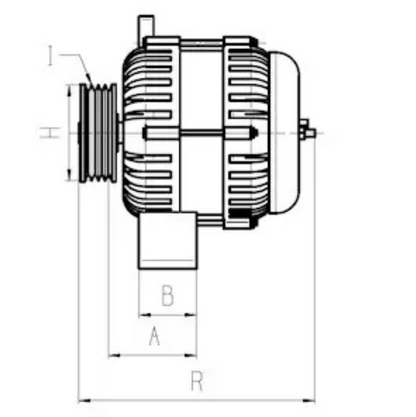 New Alternator 12V 95AMP Fits: Deutz Fahr KHD Lug Screw on Terminals 112046 / ALT10395
