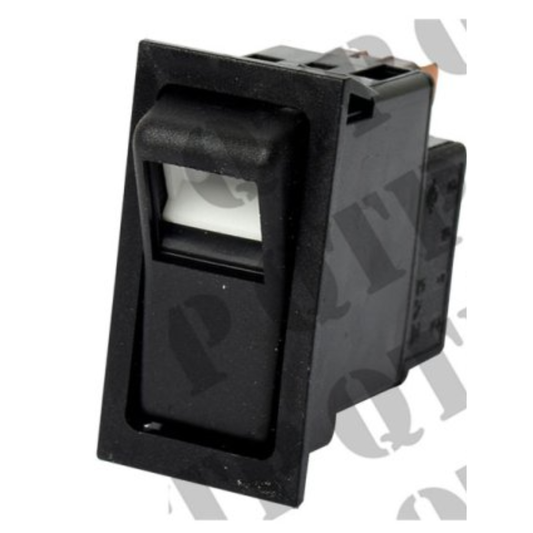 front view of a On Off Rocker Switch SWF Type 300s 4WD 2 Terminals Rectangle QTP61334
