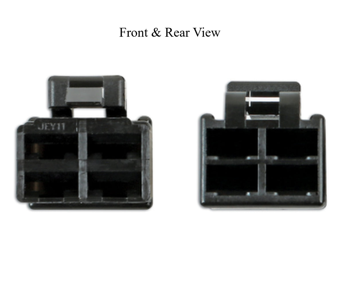 4 Pin Japanese Style Relay Plug Connector Socket With Clip Mure PL60-BARE