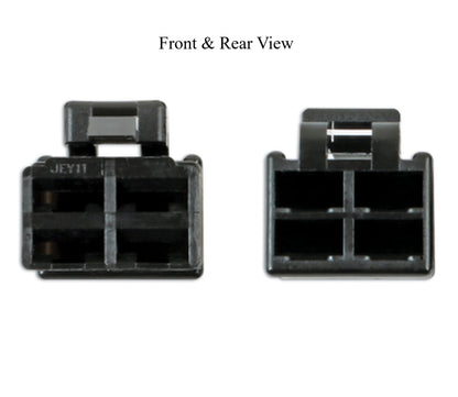 4 Pin Japanese Style Relay Plug Connector Socket With Clip Mure PL60-BARE