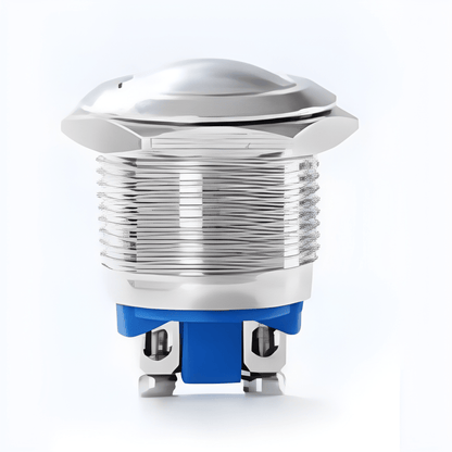 19mm Metal Push Button 12V 24V Momentary Push To Make Switch 16A MURE K588