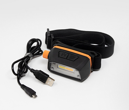 300 Lumen LED Headtorch, Rechargeable with Motion Sensor Maypole MP4062