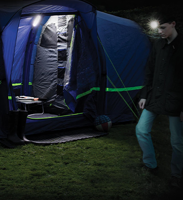 300 Lumen LED Headtorch, Rechargeable with Motion Sensor Maypole MP4062