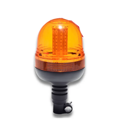 LED Flexi Din Mounted Amber Flash Beacon Light 12V/24V IP56 Daltec D-LIG-00039