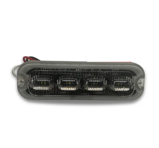 Slim White Warning Light Flashing Strobe Recovery Ultra Bright  - Mid-Ulster Rotating Electrics Ltd