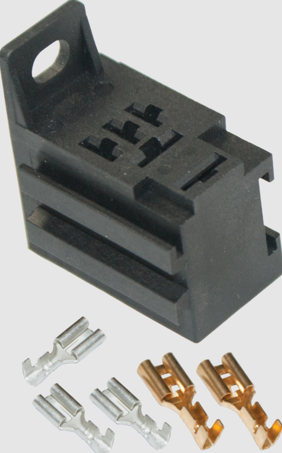 5 Pin Micro Relay Base Holder With 5 Terminals Current Care 08-005K ...