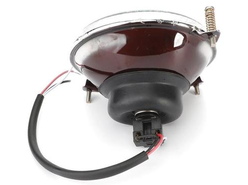1X Left Tractor Headlamp 12V Plain Lens & Bulbs Fits Massey Ferguson 40/45W QTP 1829500