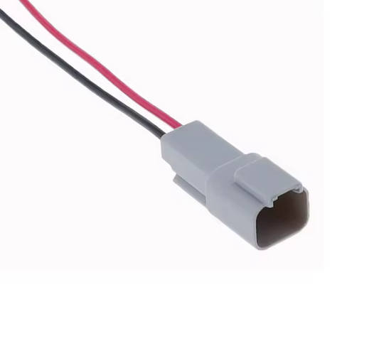 Deutsch 2 Pin Plug Dt Series Male Connector With 15cm Wire Harness DT04-2P-WL