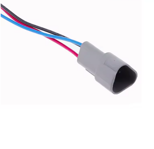 Deutsch 3 Way Plug Dt Series Male Connector With 15cm Wire Harness DT04-3P-WL