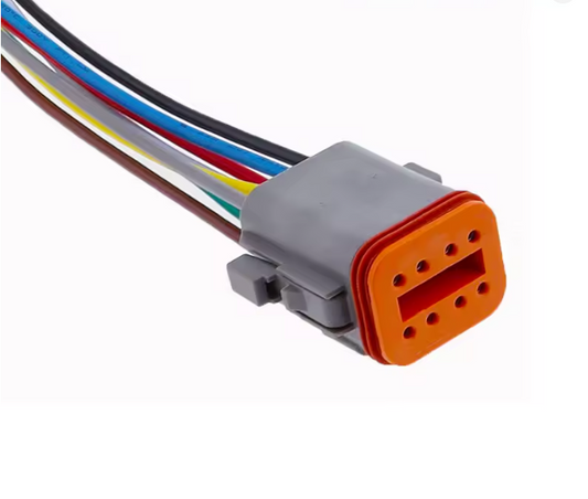 Deutsch 8 Way Plug Dt Series Female Connector With 15cm Wire Harness DT06-8S-WL