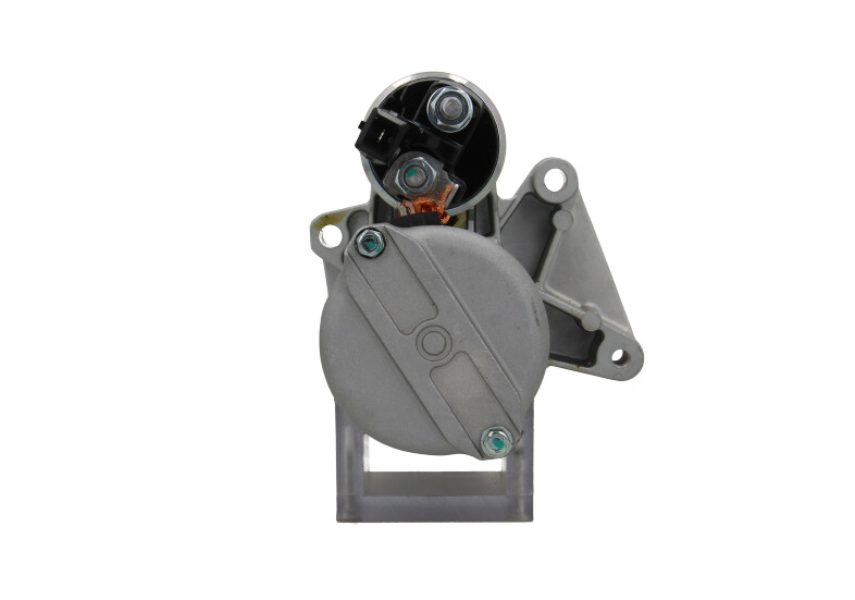 Car alternator on a white background