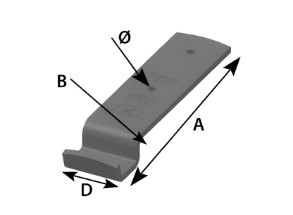 Lockable Trailer Over Centre Latch And Back Plate Kit Maypole MP81301B MP81402B