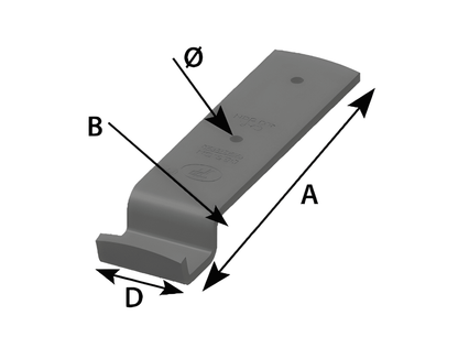 Lockable Trailer Over Centre Latch And Back Plate Kit Maypole MP81305B MP81405B