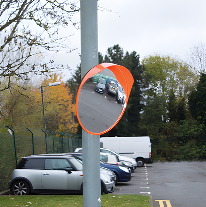 Wide Angle Convex Shatterproof Outdoor Road Driveway Mirror Maypole MP8325