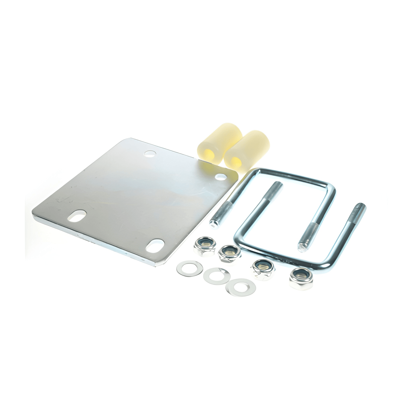 Jockey Wheel Clamp Fixing Kit 50 & 60mm Universal Drawbars Genuine Maypole MP191