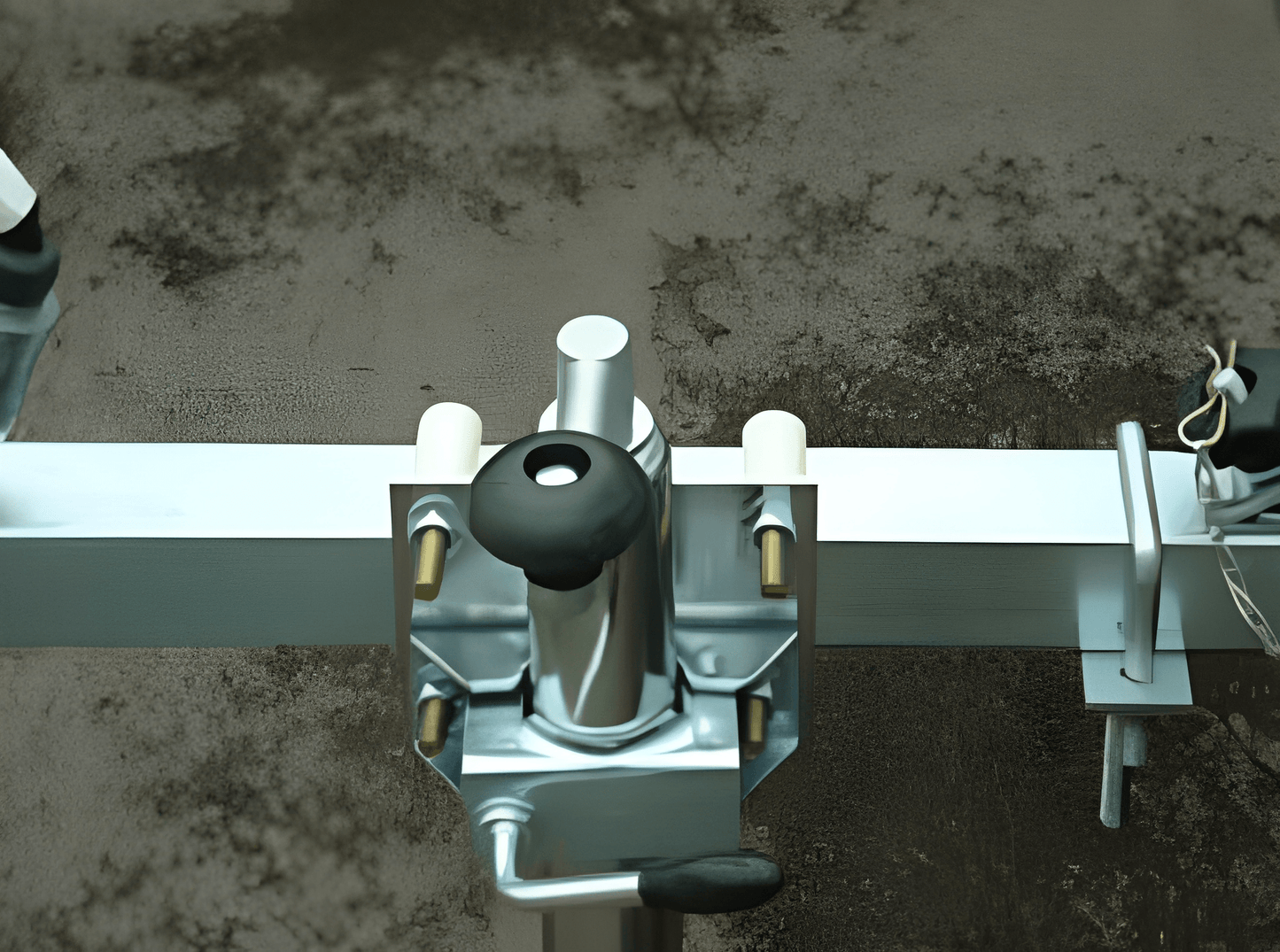 Jockey Wheel Clamp Fixing Kit 50 & 60mm Universal Drawbars Genuine Maypole MP191