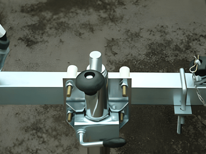 Jockey Wheel Clamp Fixing Kit 50 & 60mm Universal Drawbars Genuine Maypole MP191