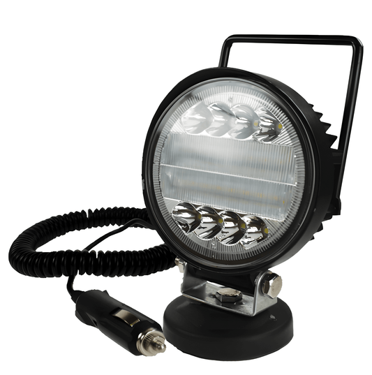 MAYPOLE Magnetic 10-24V 30W LED WORK LAMP WORK LIGHT WATERPROOF 6000K MP5075