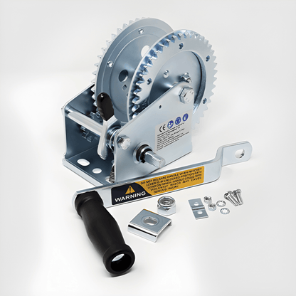 MAYPOLE HEAVY DUTY MANUAL HAND WINCH BOAT MARINE TRAILER RECOVERY HAND WINCH 900KG / 2000LB MP7974