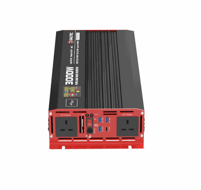 Daltec 3000W Power Inverter DC 12V to 230V AC Converter with AC Outlet and 5V 2.1A USB Car Charger - Mid-Ulster Rotating Electrics Ltd
