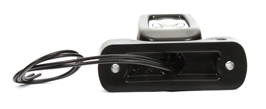 12V/24V Side Marker White LED Light 33CM Cable WAS286