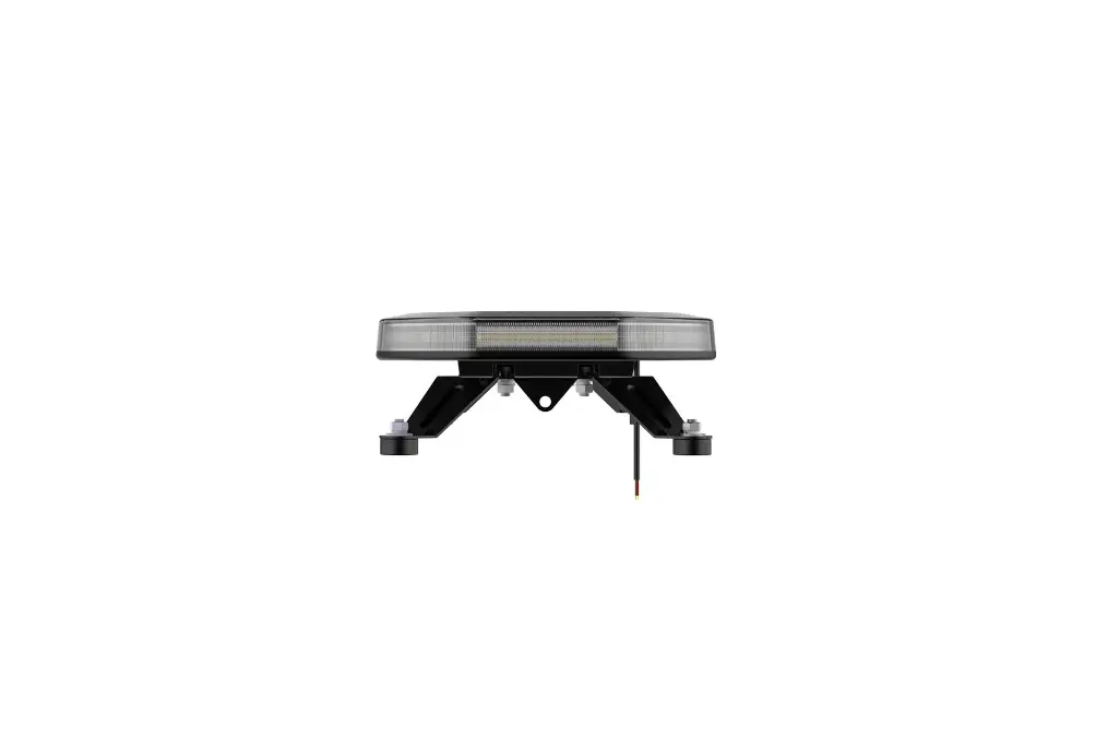 Slimline Led Clear Lens Black Top Apex Amber Strobe Flashing Recovery LightBar 1500mm Roof Bar Daltec D-LIG-00071