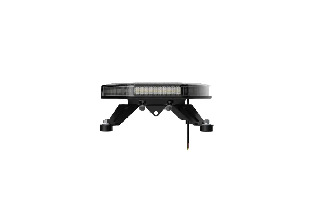 Slimline Led Clear Lens Black Top Apex Amber Strobe Flashing Recovery LightBar 600mm Roof Bar Daltec D-LIG-00068