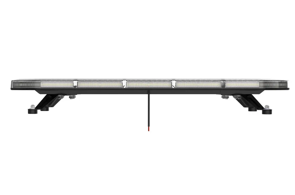Slimline Led Clear Lens Black Top Apex Amber Strobe Flashing Recovery LightBar 900mm Roof Bar Daltec D-LIG-00069