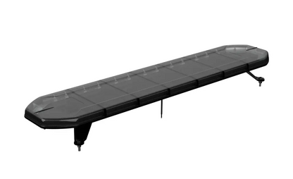 Slimline Led Smoked Lens Black Top Apex Amber Strobe Flashing Recovery LightBar 1200mm Roof Bar Daltec D-LIG-00077