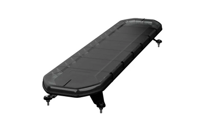 Slimline Led Smoked Lens Black Top Apex Amber Strobe Flashing Recovery LightBar 1200mm Roof Bar Daltec D-LIG-00077