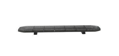 Slimline Led Smoked Lens Black Top Apex Amber Strobe Flashing Recovery LightBar 1200mm Roof Bar Daltec D-LIG-00077