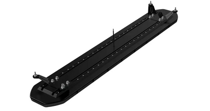 Slimline Led Smoked Lens Black Top Apex Amber Strobe Flashing Recovery LightBar 1500mm Roof Bar Daltec D-LIG-00078
