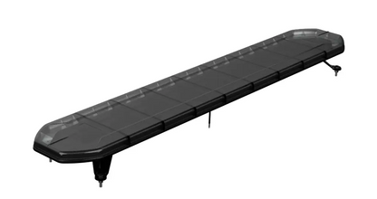 Slimline Led Smoked Lens Black Top Apex Amber Strobe Flashing Recovery LightBar 1500mm Roof Bar Daltec D-LIG-00078