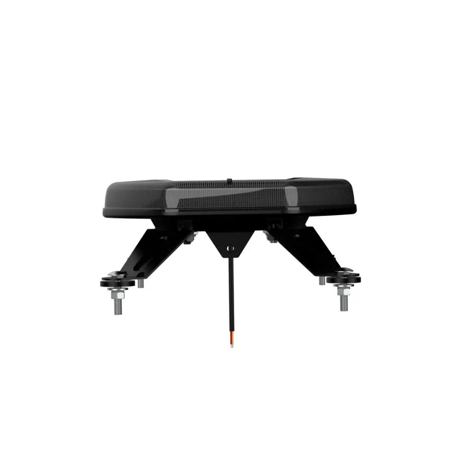 Slimline Led Smoked Lens Black Top Apex Amber Strobe Flashing Recovery LightBar 600mm Roof Bar Daltec D-LIG-00075